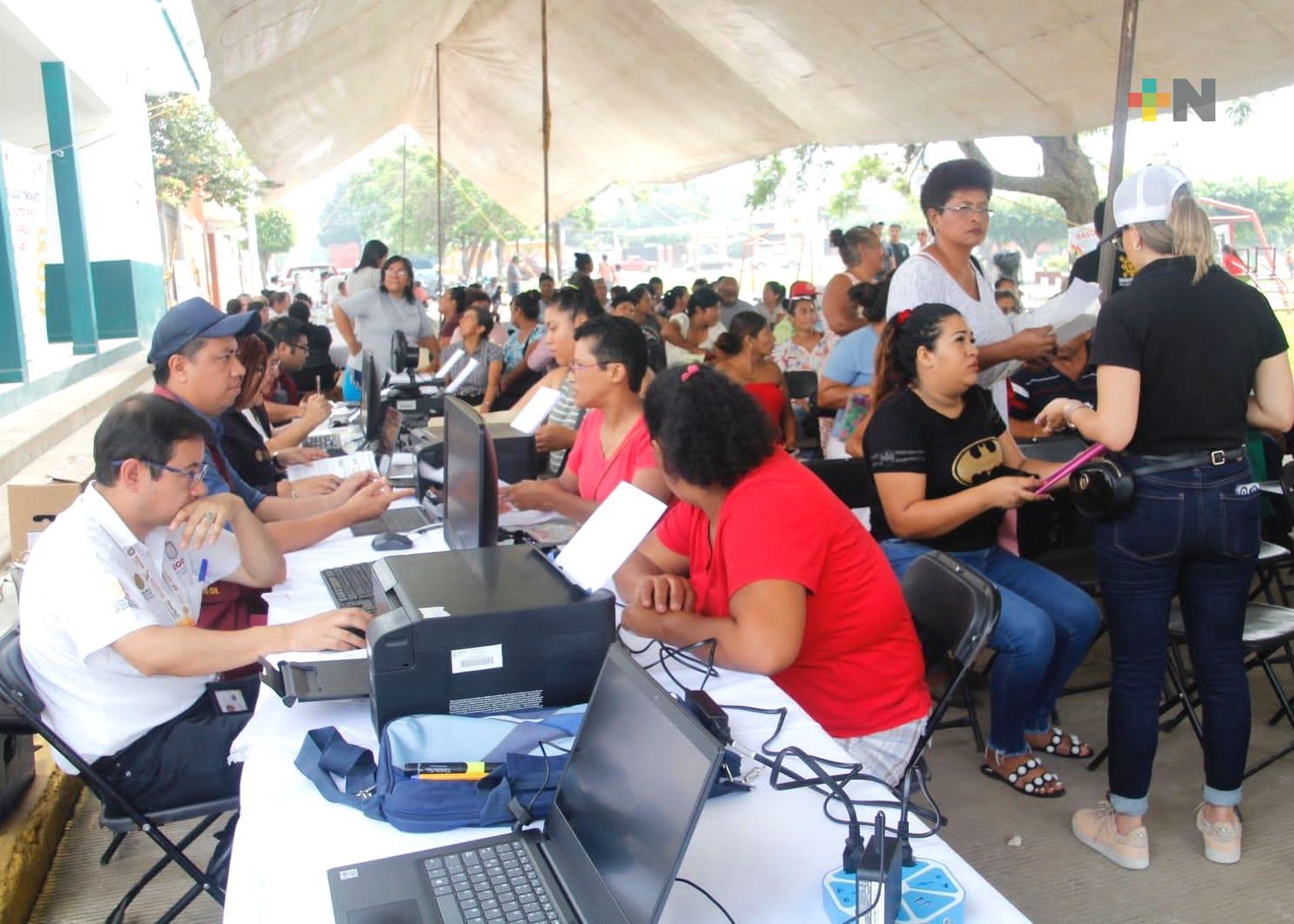 Brigadas Itinerantes del Registro Civil brindan más de mil servicios a ciudadanos de Mata Clara