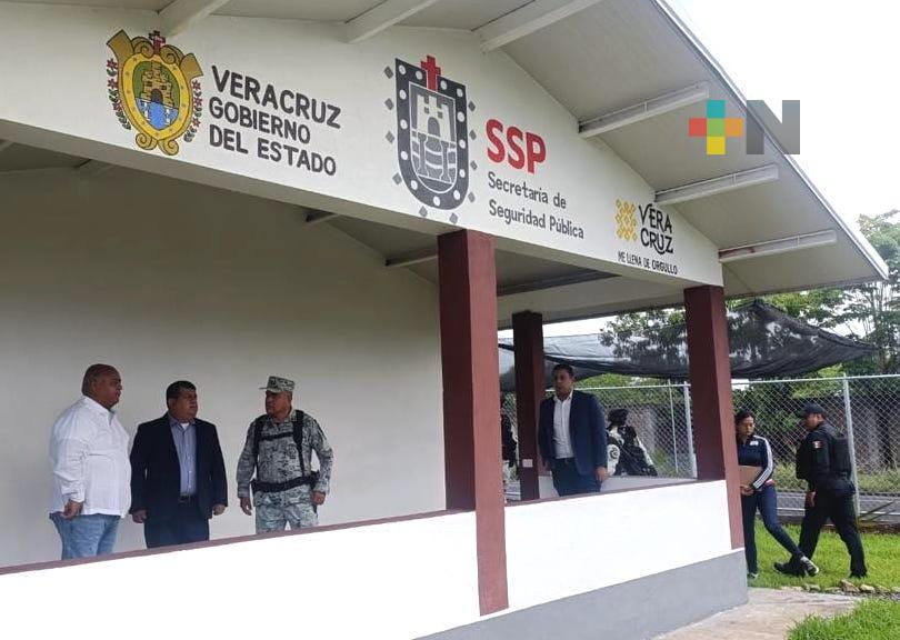 Con inversión privada se instala módulo y arco de seguridad en Tamarindo: Eric Cisneros