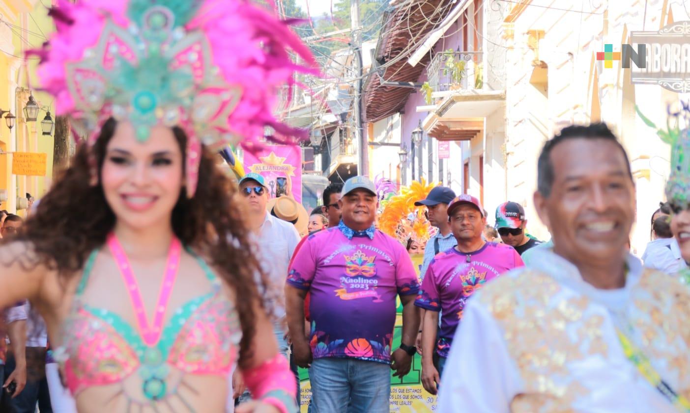 Carnaval de Naolinco tradición que impulsa económicamente a la región: Eric Cisneros
