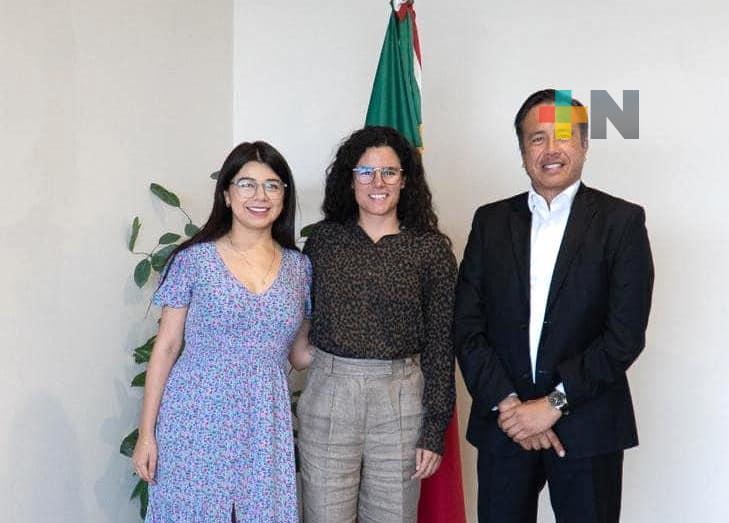 Destaca Cuitláhuac García capacidad de negociación de Luisa María Alcalde para ser titular de Gobernación