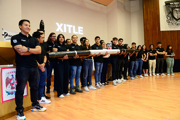 Cohete experimental “Xitle” de la UNAM, competirá en la Spaceport America Cup