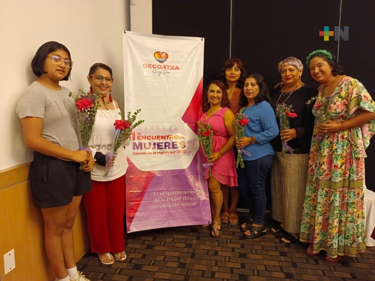 Realizan en Coatzacoalcos Segundo Encuentro de Mujeres Líderes del Sur