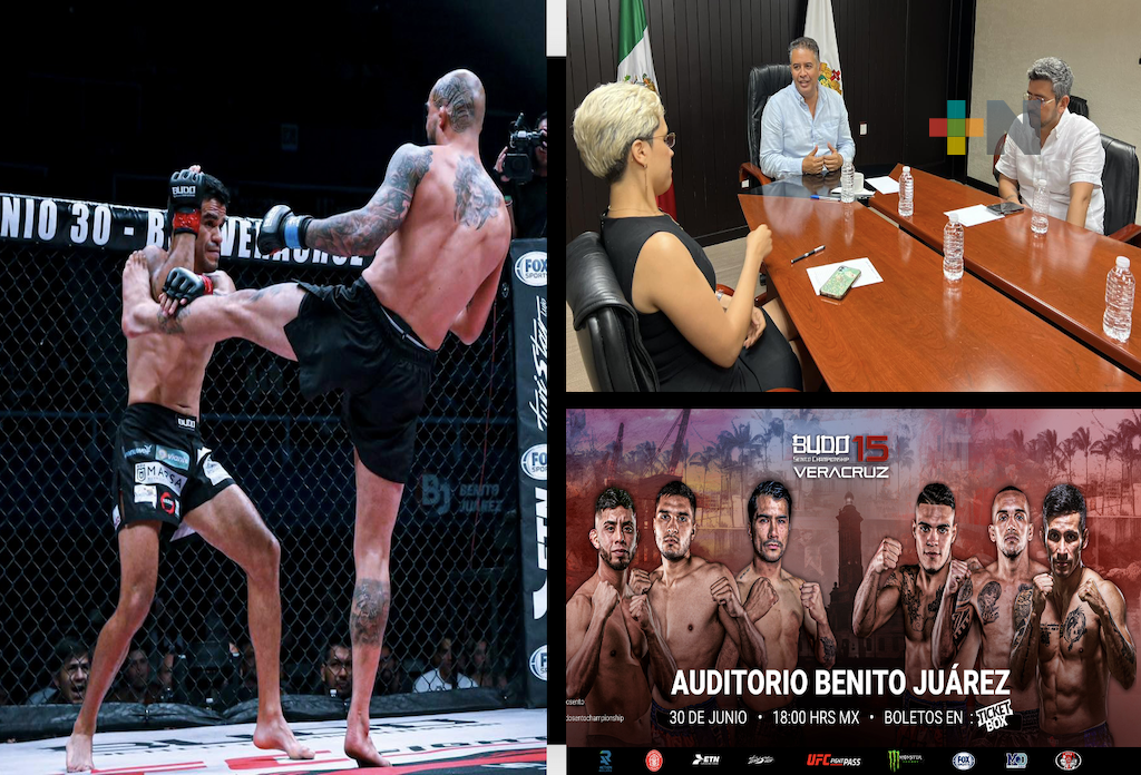 Veracruz sede de Budo Sento Championship, el 30 de junio en Auditorio Benito Juárez