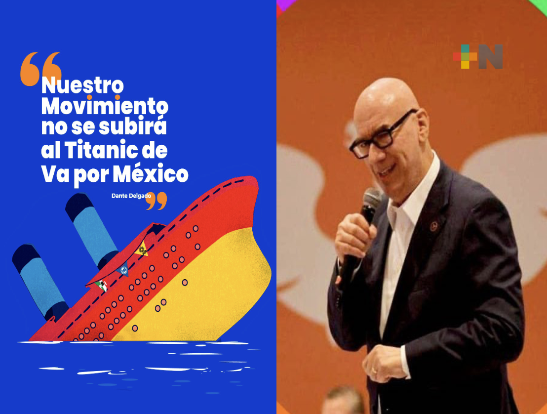 Reitera Dante Delgado que MC no necesita alianzas para 2024