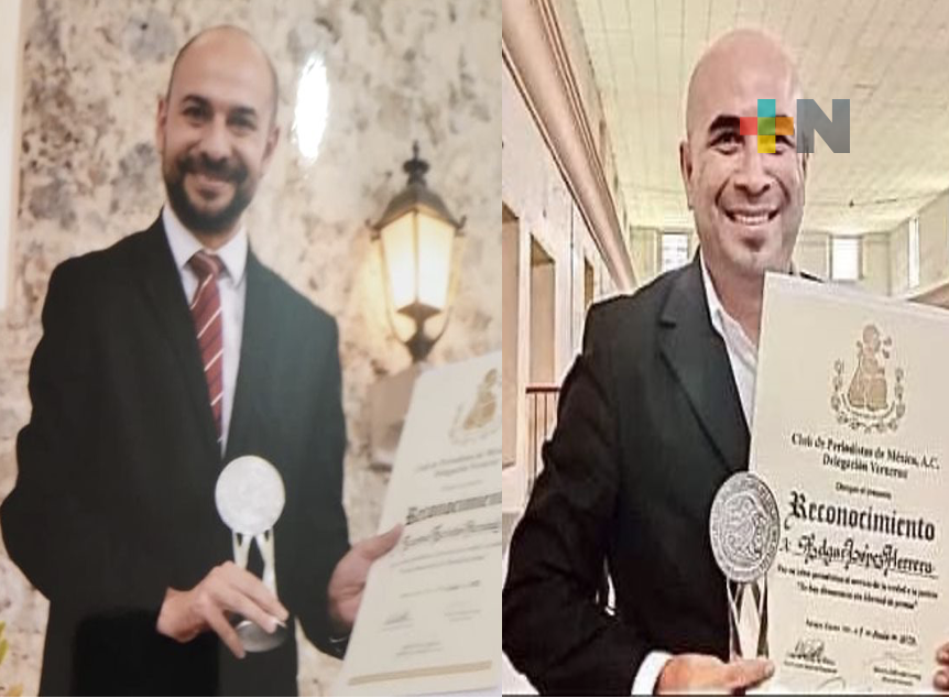 Club Periodistas de México galardona a Erasmo Hernández y a Édgar López