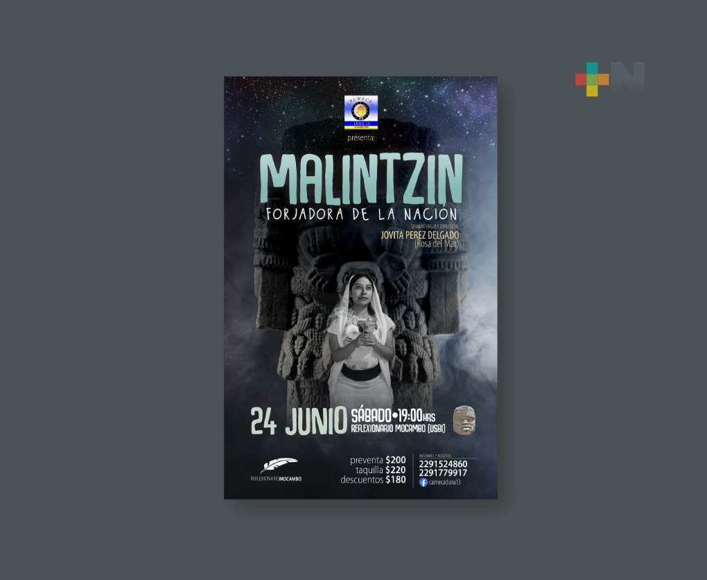 Presentan ópera pop «Malintzin, forjadora de la nación»