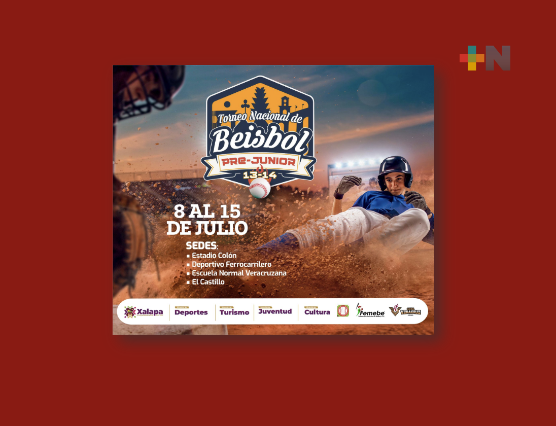 Invita Xalapa a disfrutar del beisbol juvenil