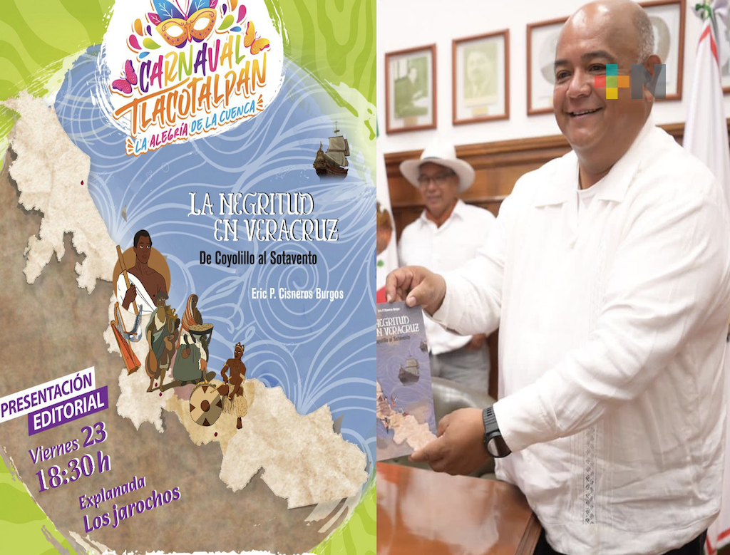 Presentará Eric Cisneros su libro este viernes en Tlacotalpan