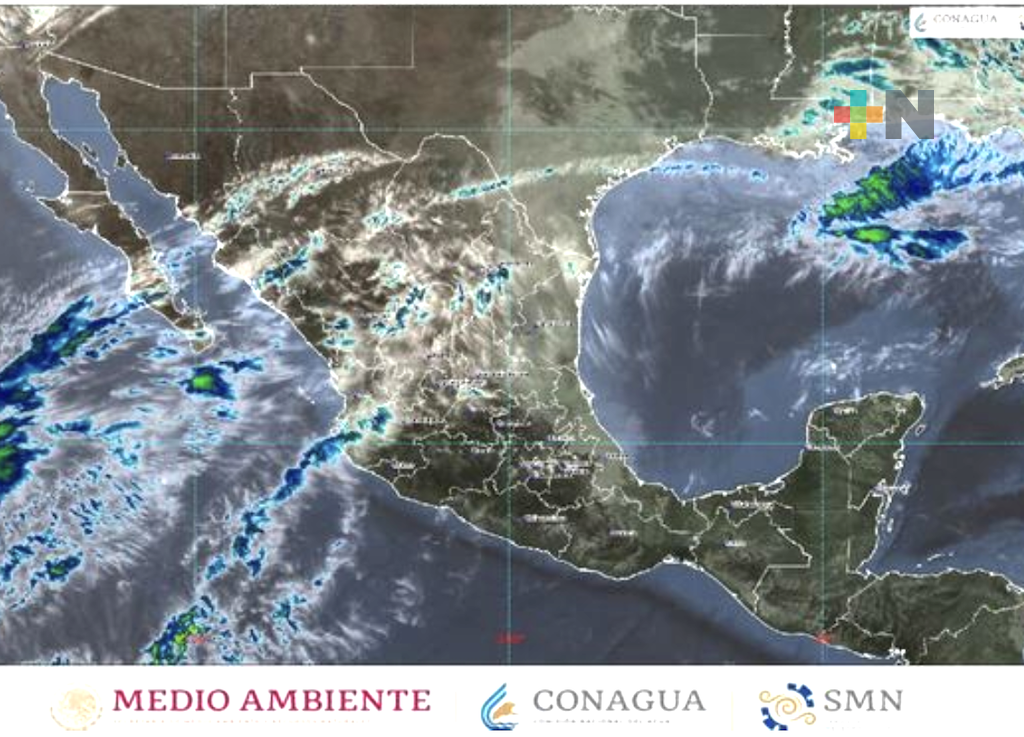 Durante próximas horas se pronostican lluvias intensas en Chiapas, Guerrero, Oaxaca y el sur de Veracruz