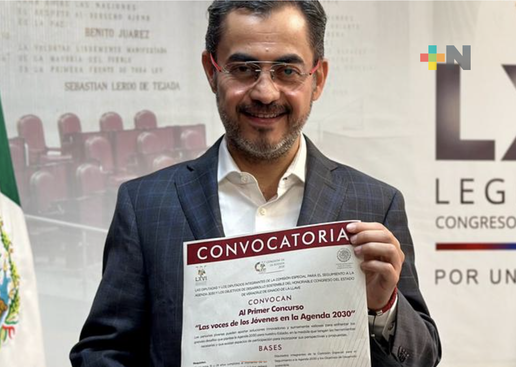 Imprescindible, participación de los jóvenes en desafíos de la Agenda 2030: Diputado