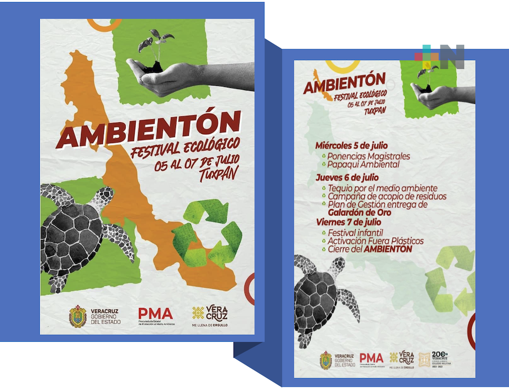 PMA lleva a Tuxpan el Festival Ecológico Ambientón