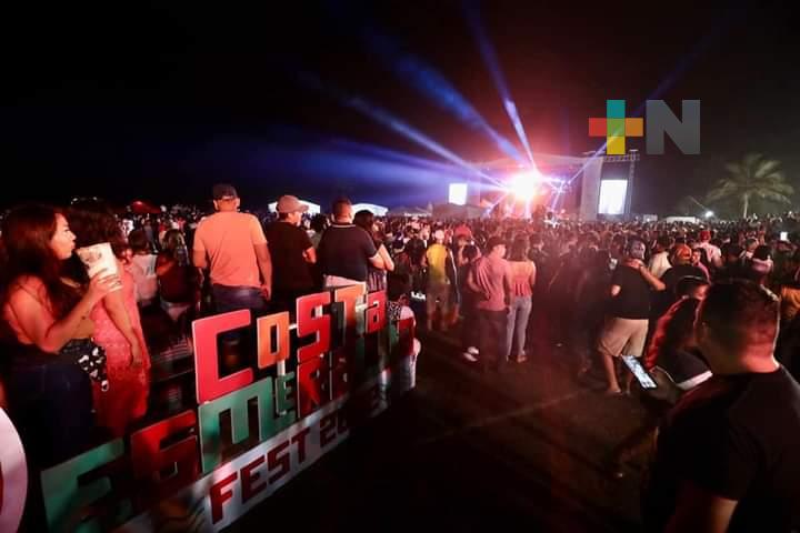 El Costa Esmeralda Fest 2023 será del 2 al 4 de septiembre en Tecolutla