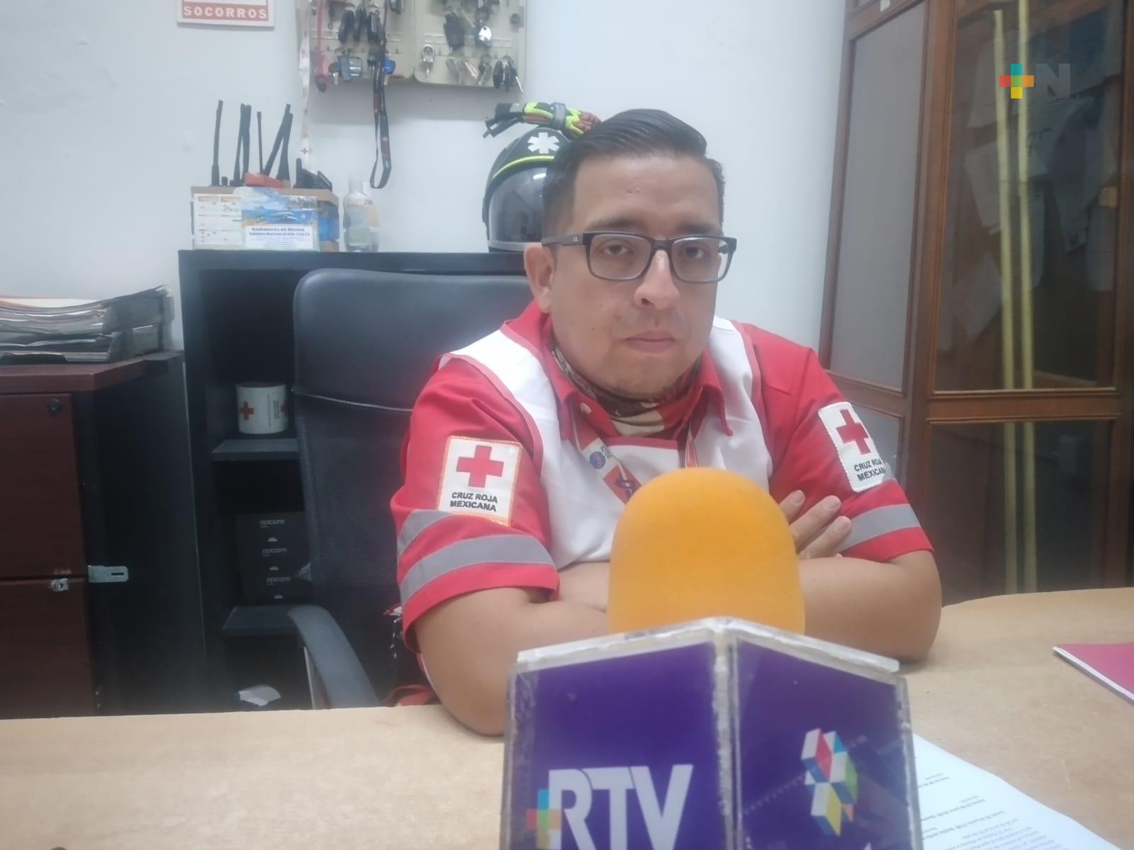 Preparado operativo de Cruz Roja para carnaval de Veracruz