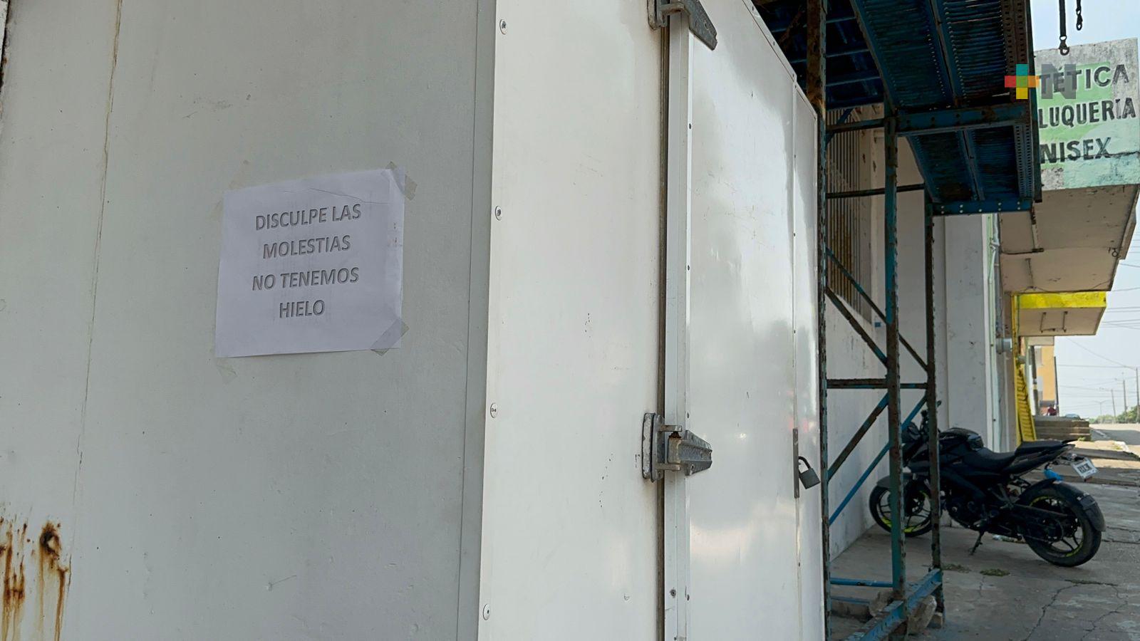 Escasea hielo por ola de calor; comercios que lo usan como insumo se ven afectados