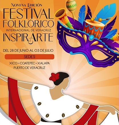 Inició Festival Folclórico Internacional de Veracruz inspirArte