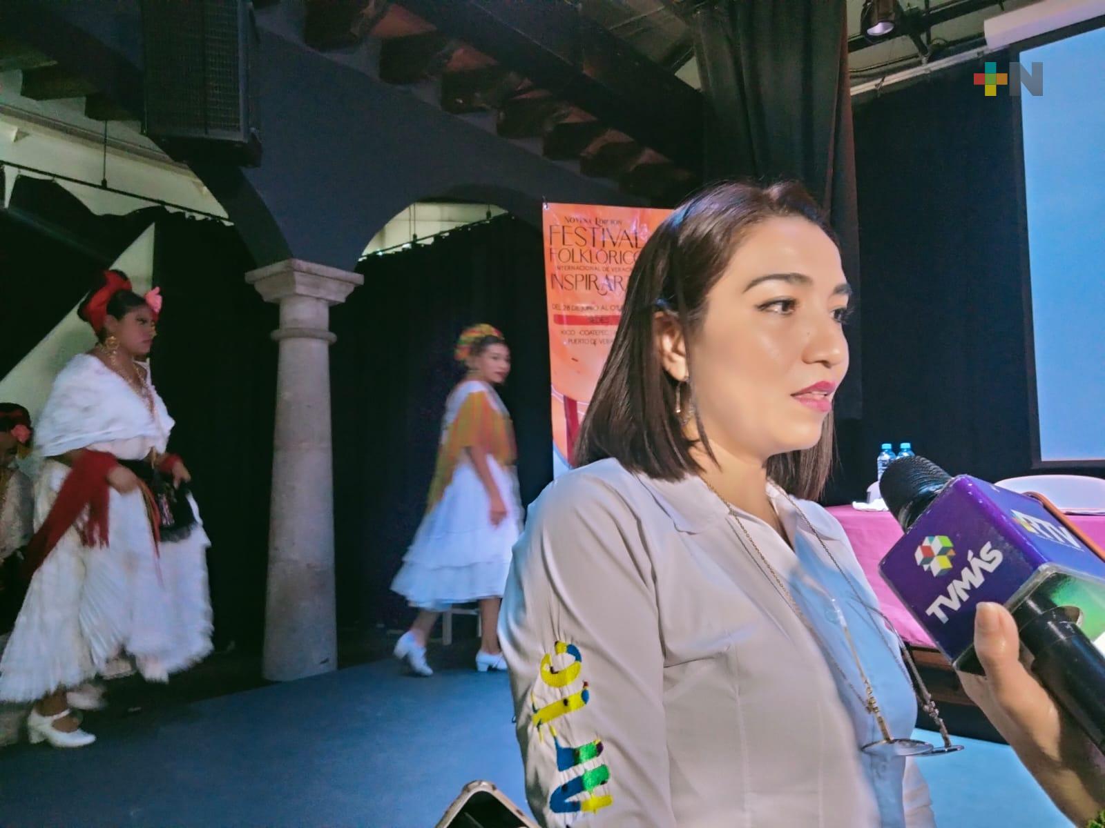 Todo listo para el noveno Festival Folclórico Internacional de Veracruz