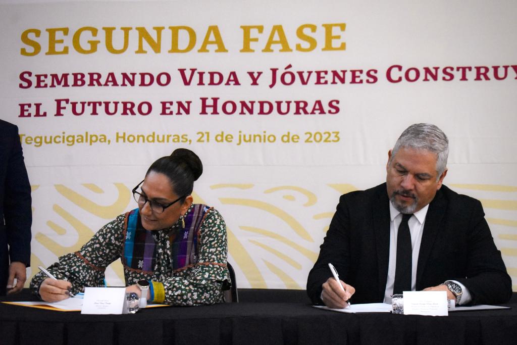 Anuncian México y Honduras segunda fase de Sembrando Vida y Jóvenes Construyendo el Futuro