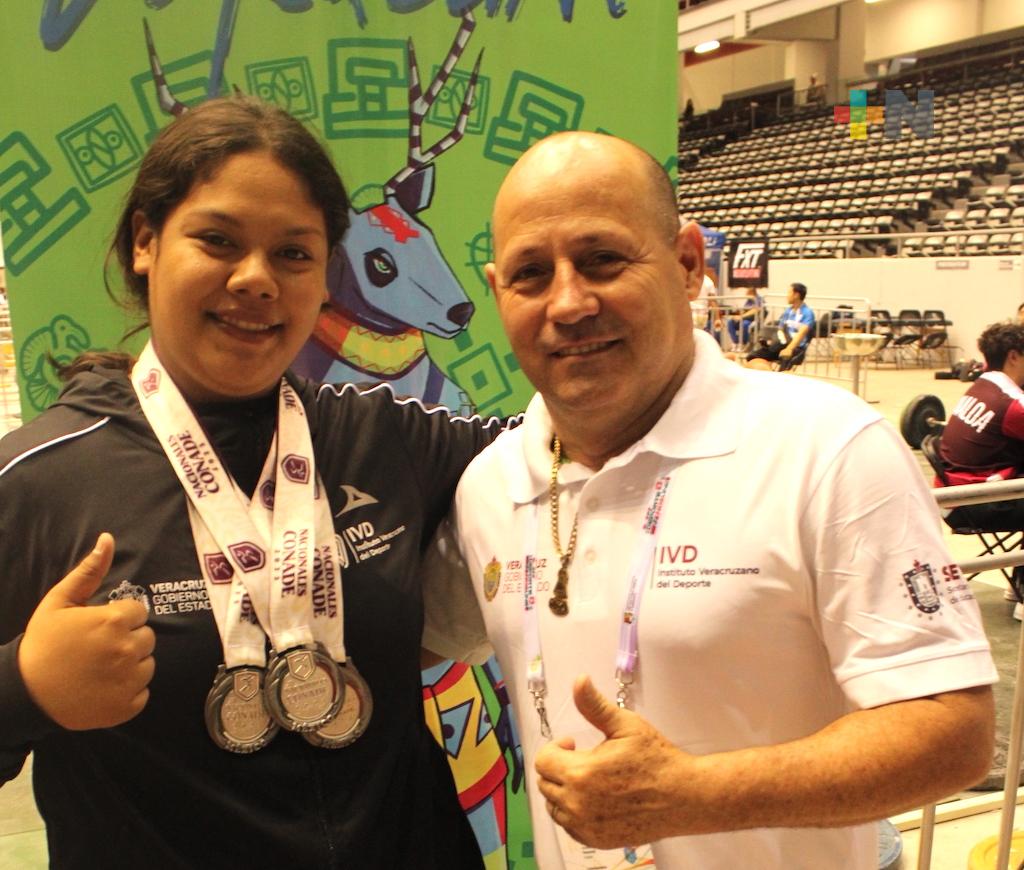 Aporta halterofilia veracruzana 32 medallas en Juegos Nacionales Conade