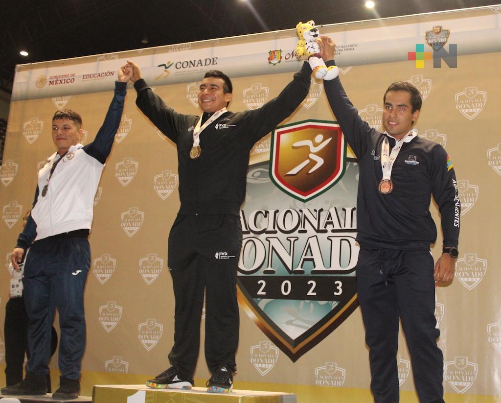 Pesistas veracruzanos suman 9 medallas en primera jornada de Nacionales Conade