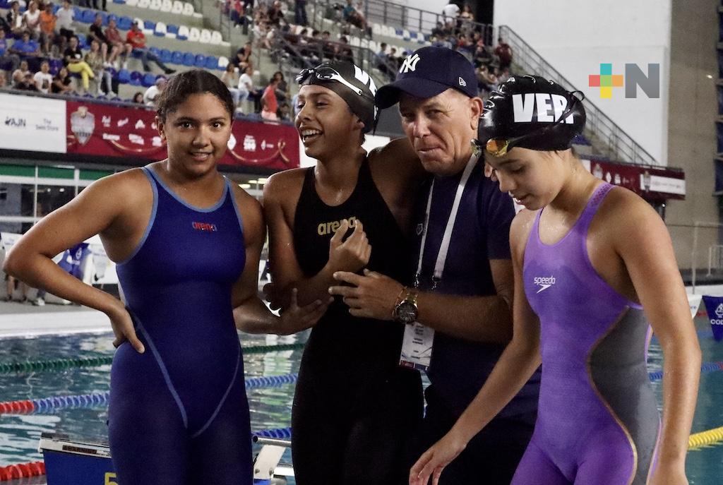 Veracruz llega a diez oros en natación de Nacionales Conade 2023