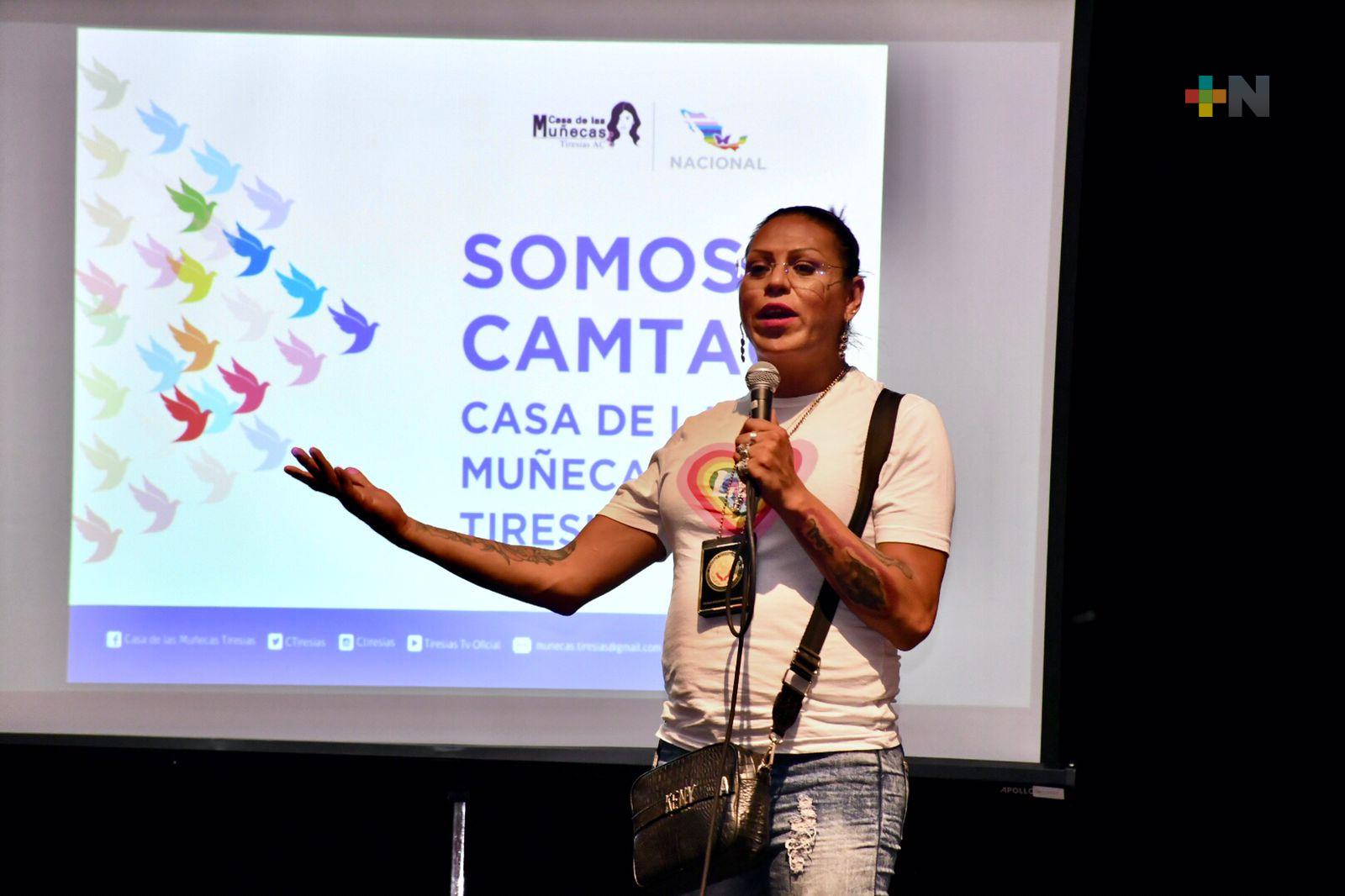 Impartieron capacitación sobre derechos humanos y diversidad sexual en Veracruz puerto