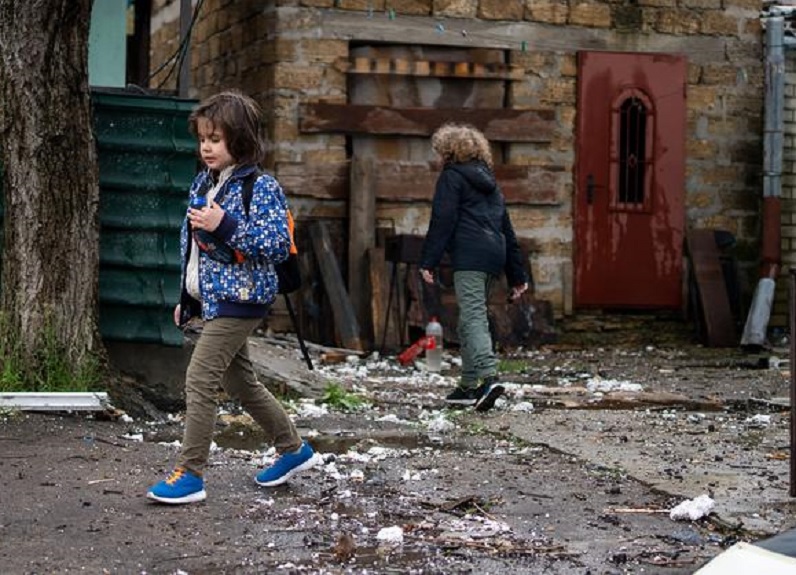 Más de 1500 niños han muerto o resultado heridos en la guerra de Ucrania
