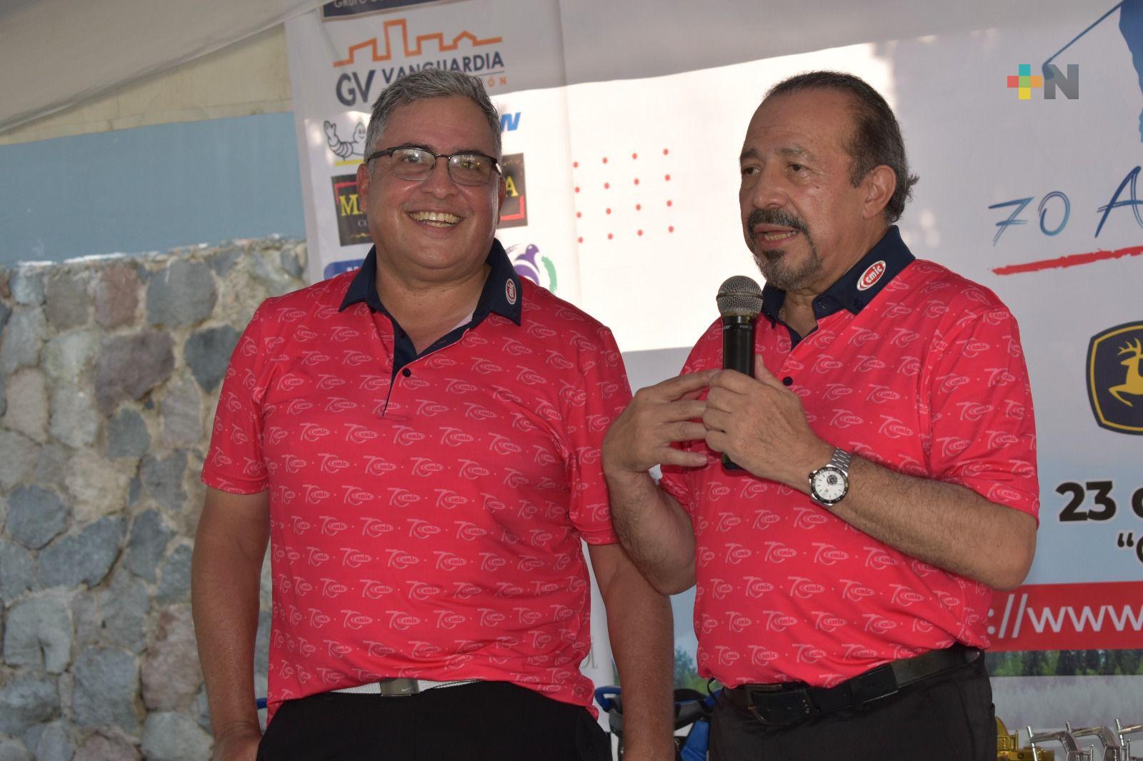 Celebra CMIC Veracruz Puerto primer Torneo de Golf con causa