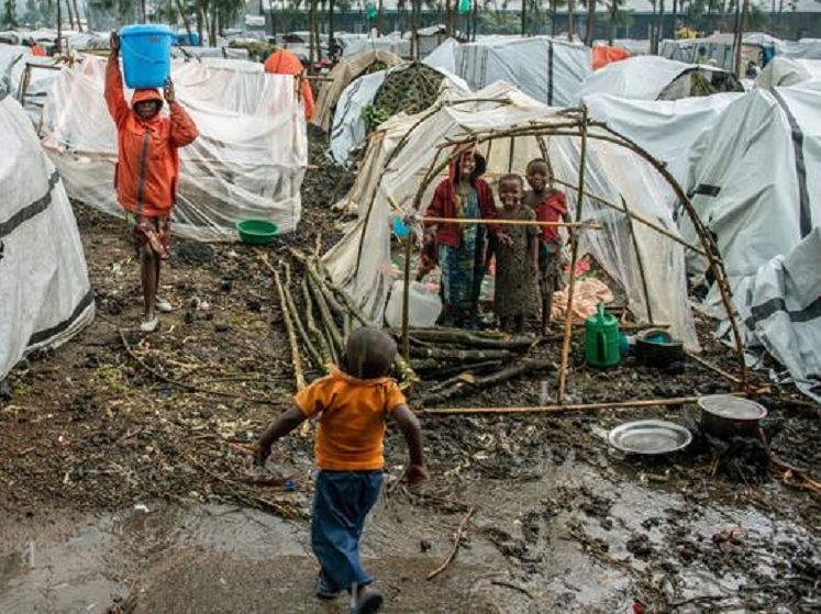 Un millón más de desplazados internos en la República Democrática del Congo