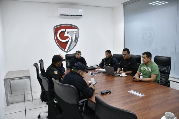 SSP y Semar realizan mesa de trabajo en el municipio de Veracruz