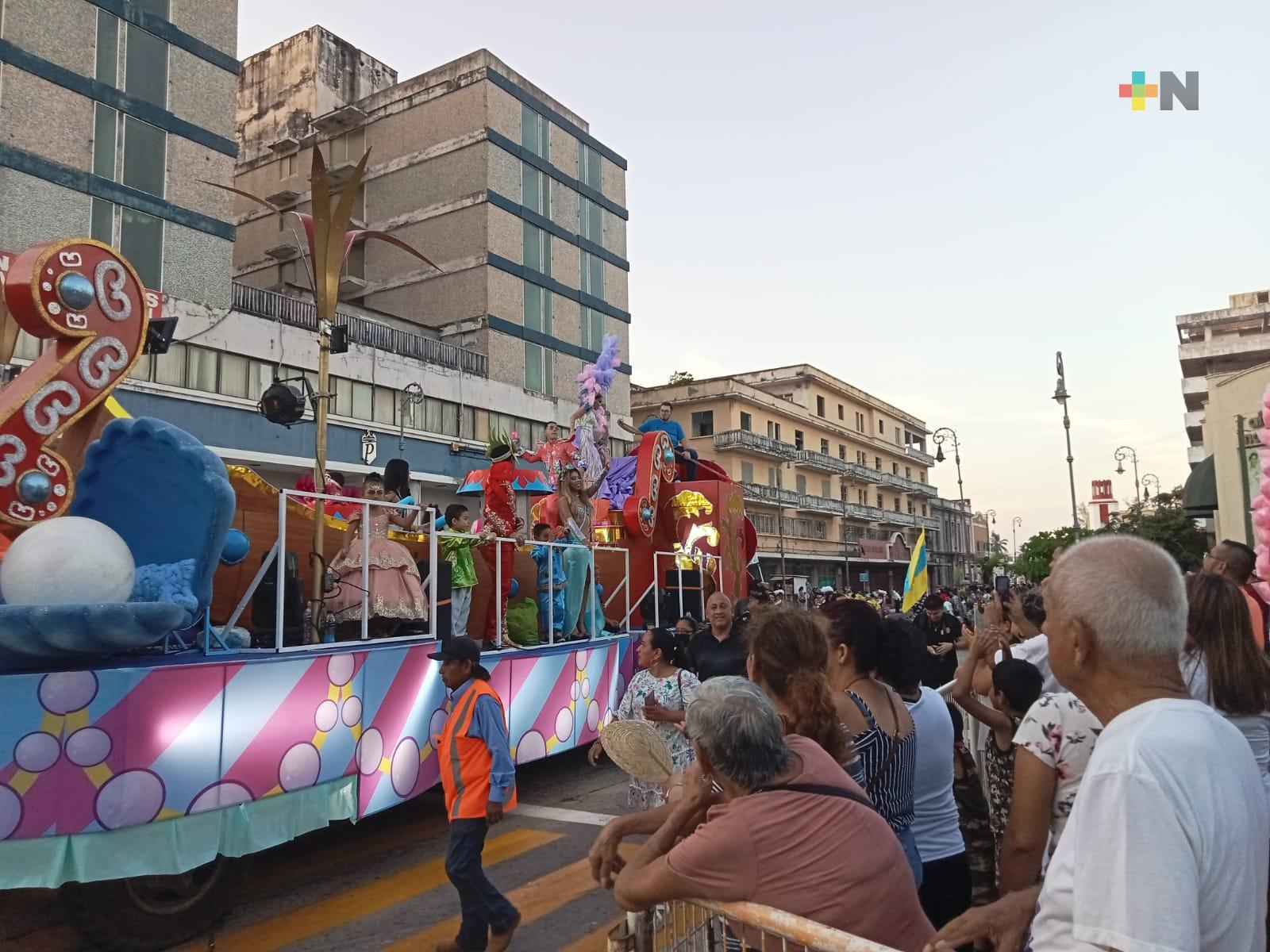 Segundo papaqui del carnaval de Veracruz