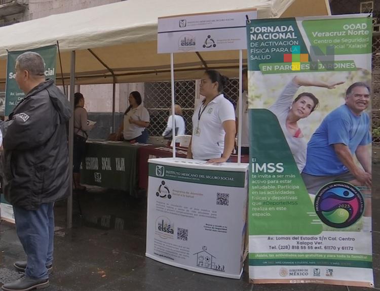 En Xalapa, por concluir Semana Nacional de Prestaciones Sociales del IMSS