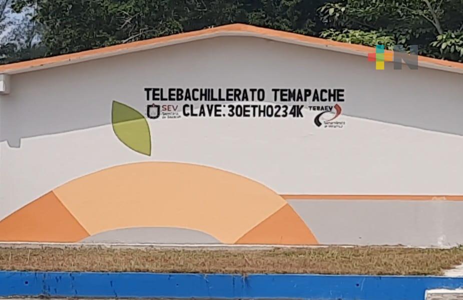 En ciclo que termina, ningún caso de deserción en telebachilleratos de Tuxpan