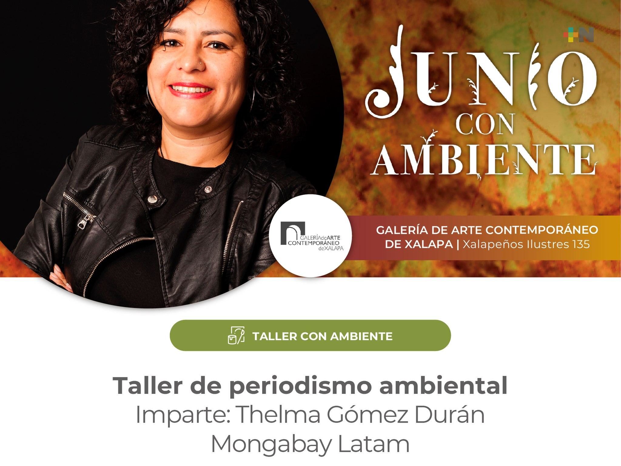 Imparten taller de periodismo ambiental en Xalapa