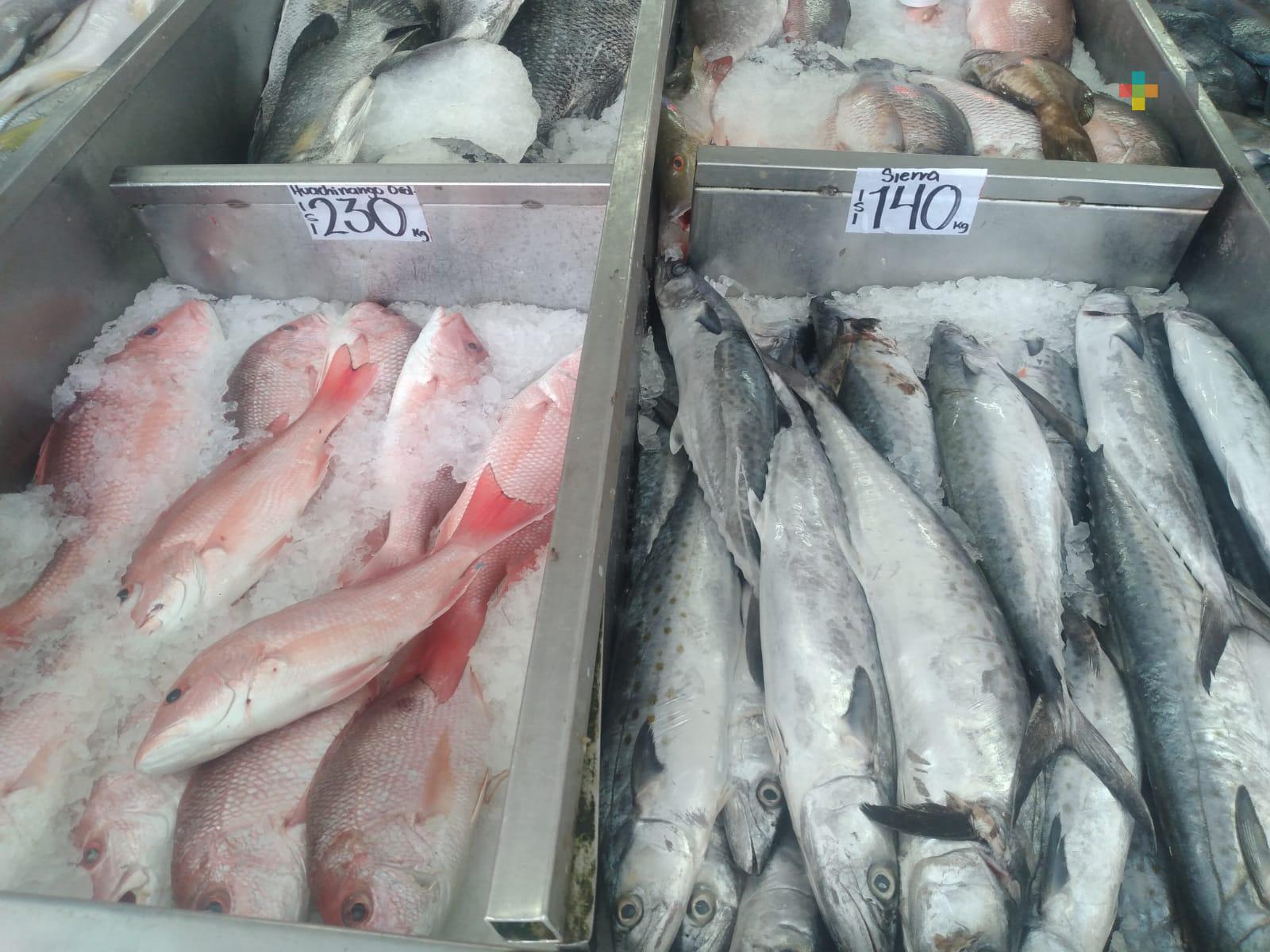 Locatarios esperan repunte venta de pescado en periodo vacacional