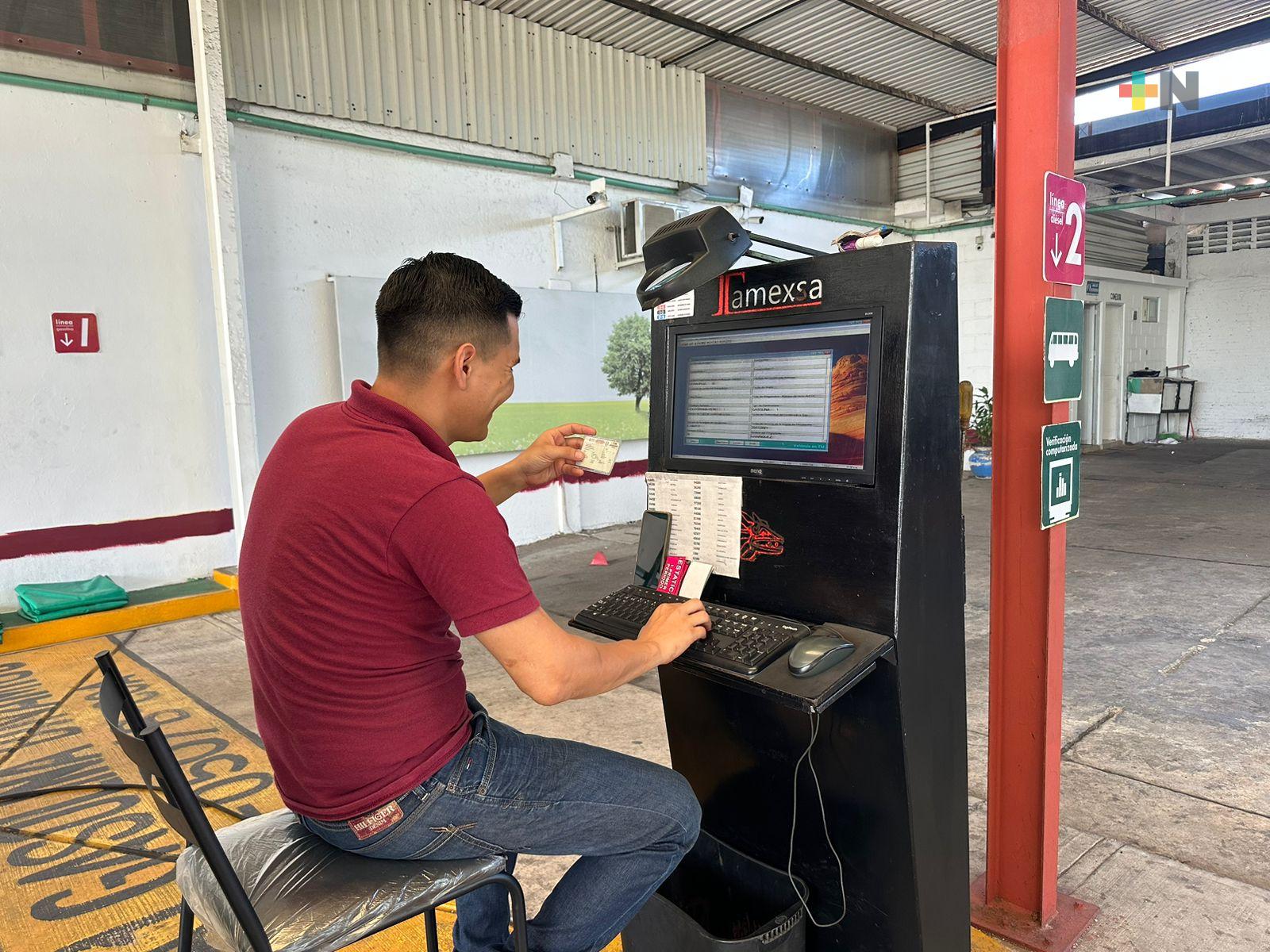 Sedema autoriza horario especial en verificentros de Veracruz