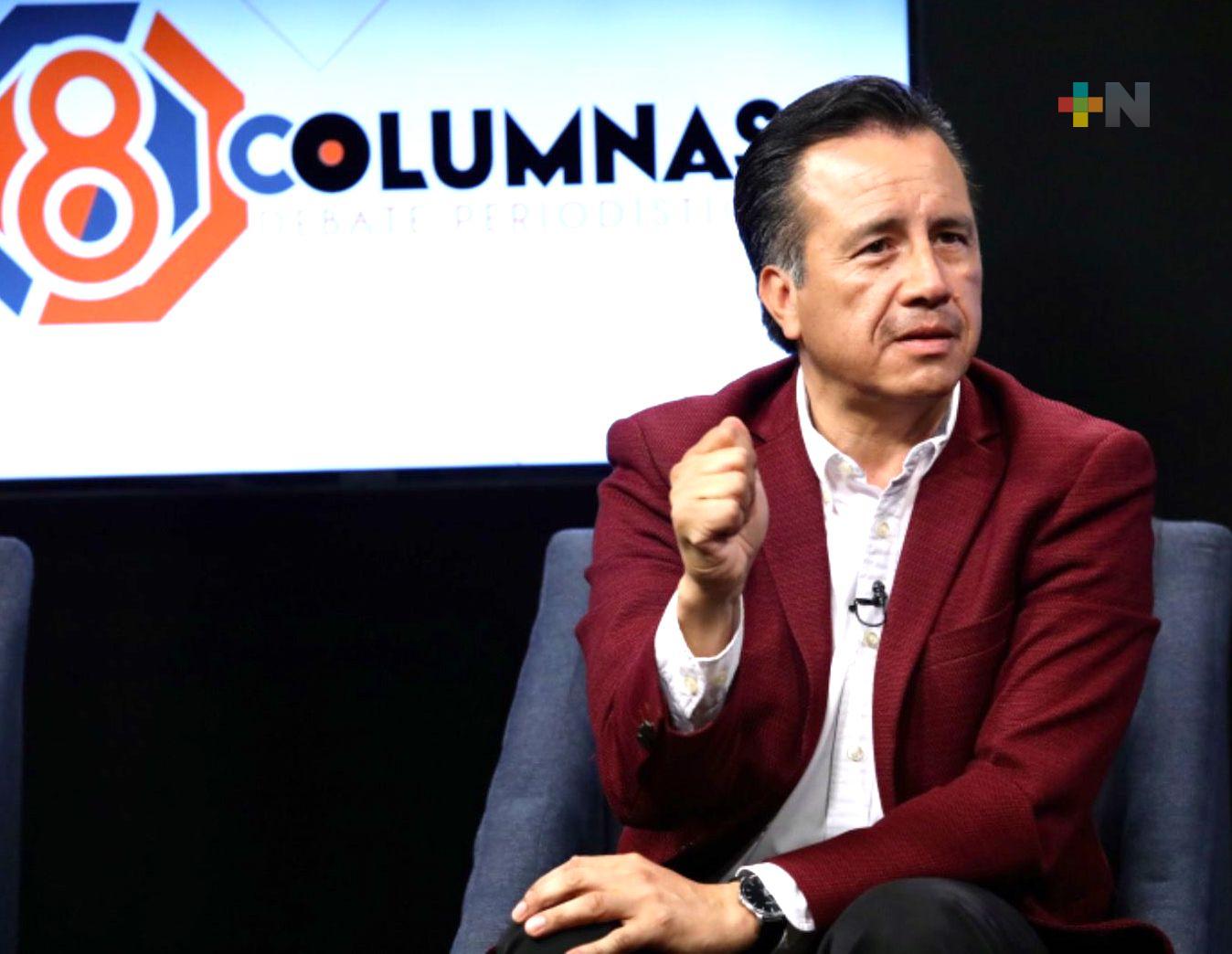 No veo a la «oposición» rumbo al 2024: Gobernador