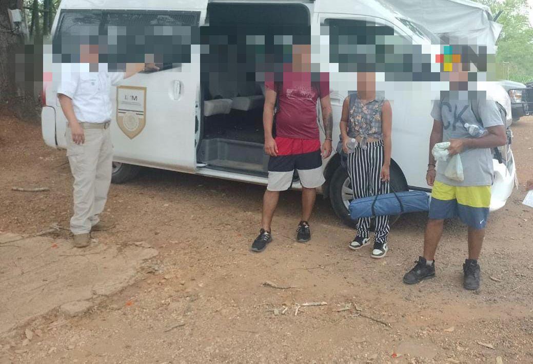 Resguarda SSP a 85 personas de origen extranjero localizadas en seis municipios de Veracruz