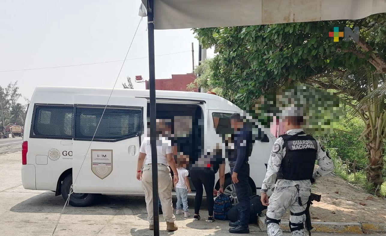 Resguarda SSP a 113 personas de origen extranjero localizados en ocho municipios