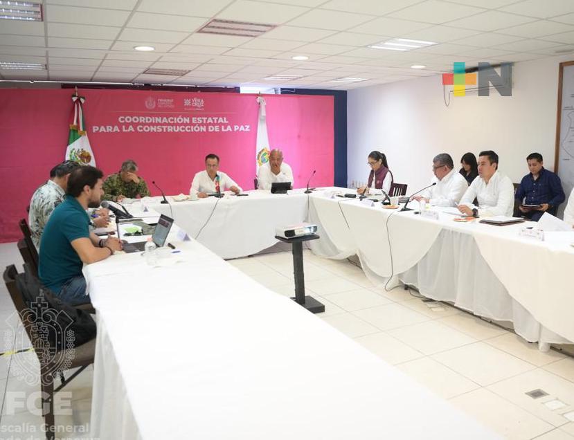 En Córdoba sesionó la Mesa de Coordinación para la Construcción de la Paz