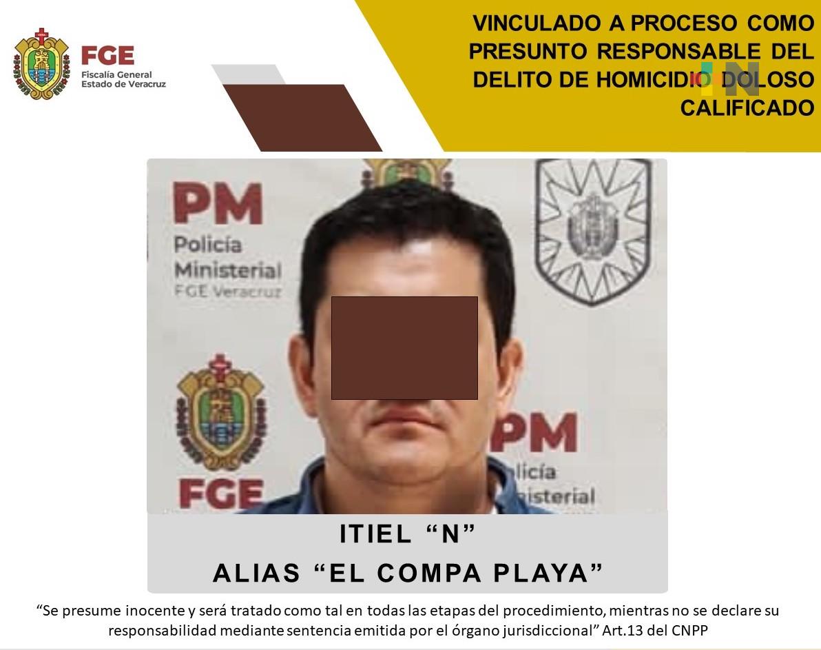 Itiel «N» vinculado a proceso como presunto responsable de homicidio doloso