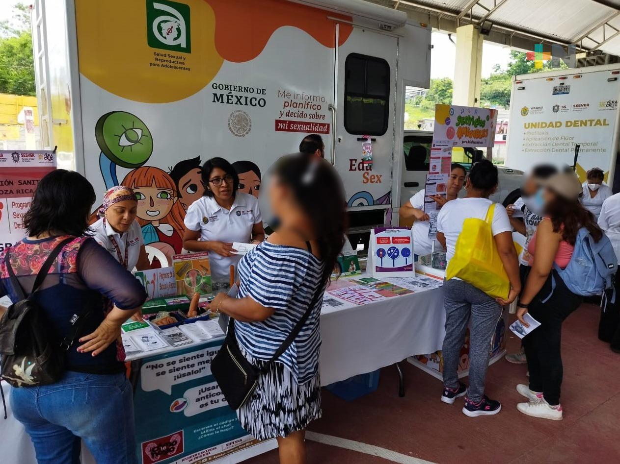 Implementa Secretaría de Salud servicio itinerante de educación sexual