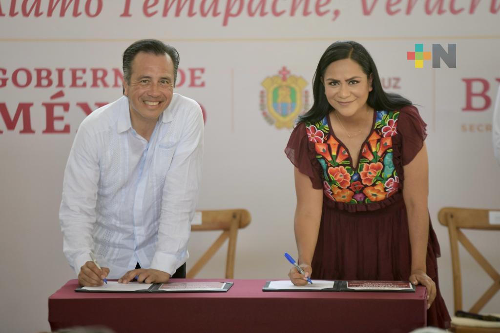 Veracruz y Bienestar firman universalidad de pensión a personas con discapacidad
