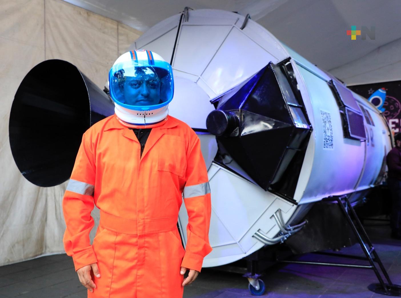 Fomenta Ayuntamiento el conocimiento científico con exposición del Plan Ares