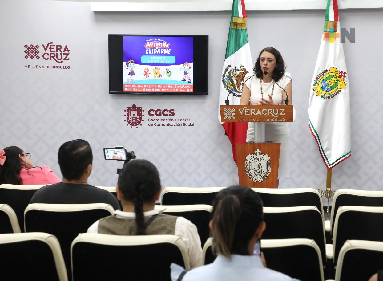 Arranca este jueves la Macro Feria Infantil “Aprendo a cuidarme”, en Misantla
