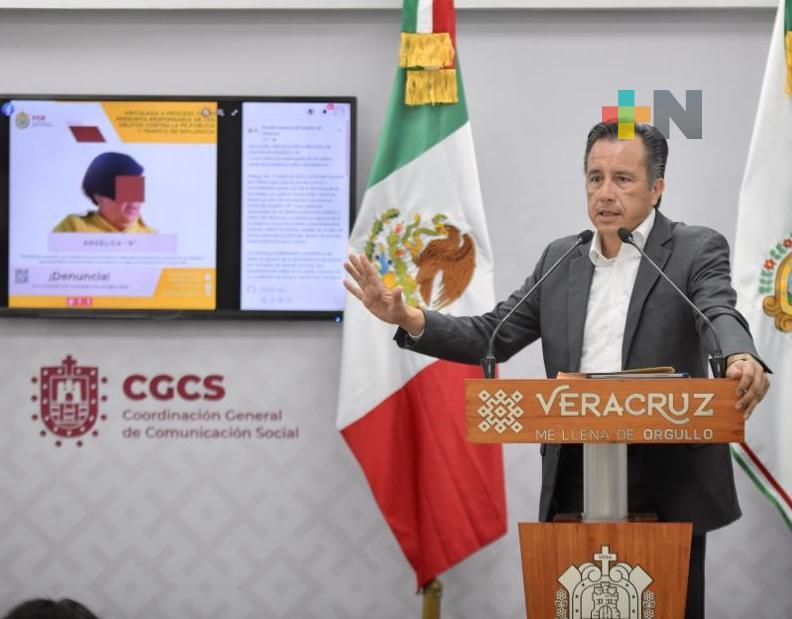 Lamentable que representantes de la ONU pretendieran violar legalidad en audiencia de Angélica «N»: Gobernador