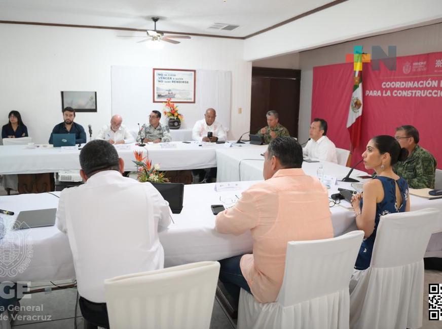 En Base Aeronaval de la Marina sesiona la Mesa de Coesconpaz