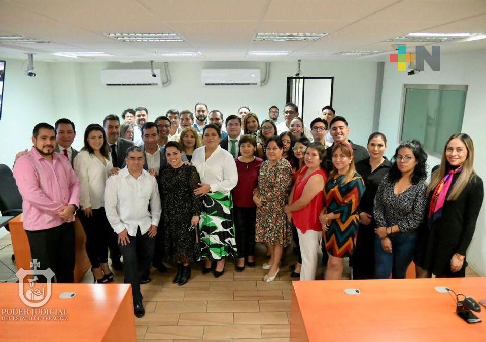 Inaugura PJEV la Tercera Sala del Juzgado de Proceso y procedimiento penal oral en Orizaba