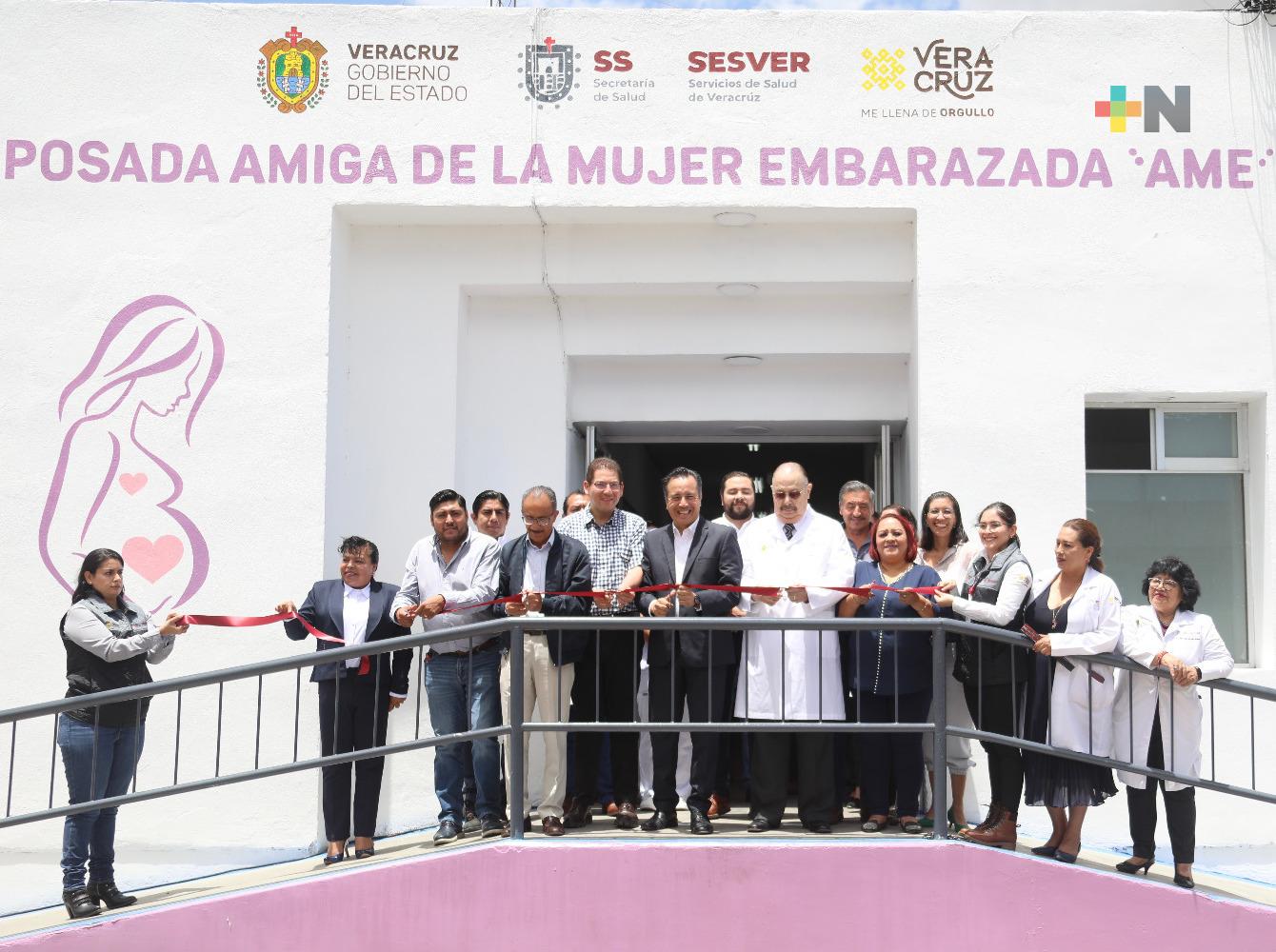 Inauguran Posada Amiga de la Mujer Embarazada en Perote