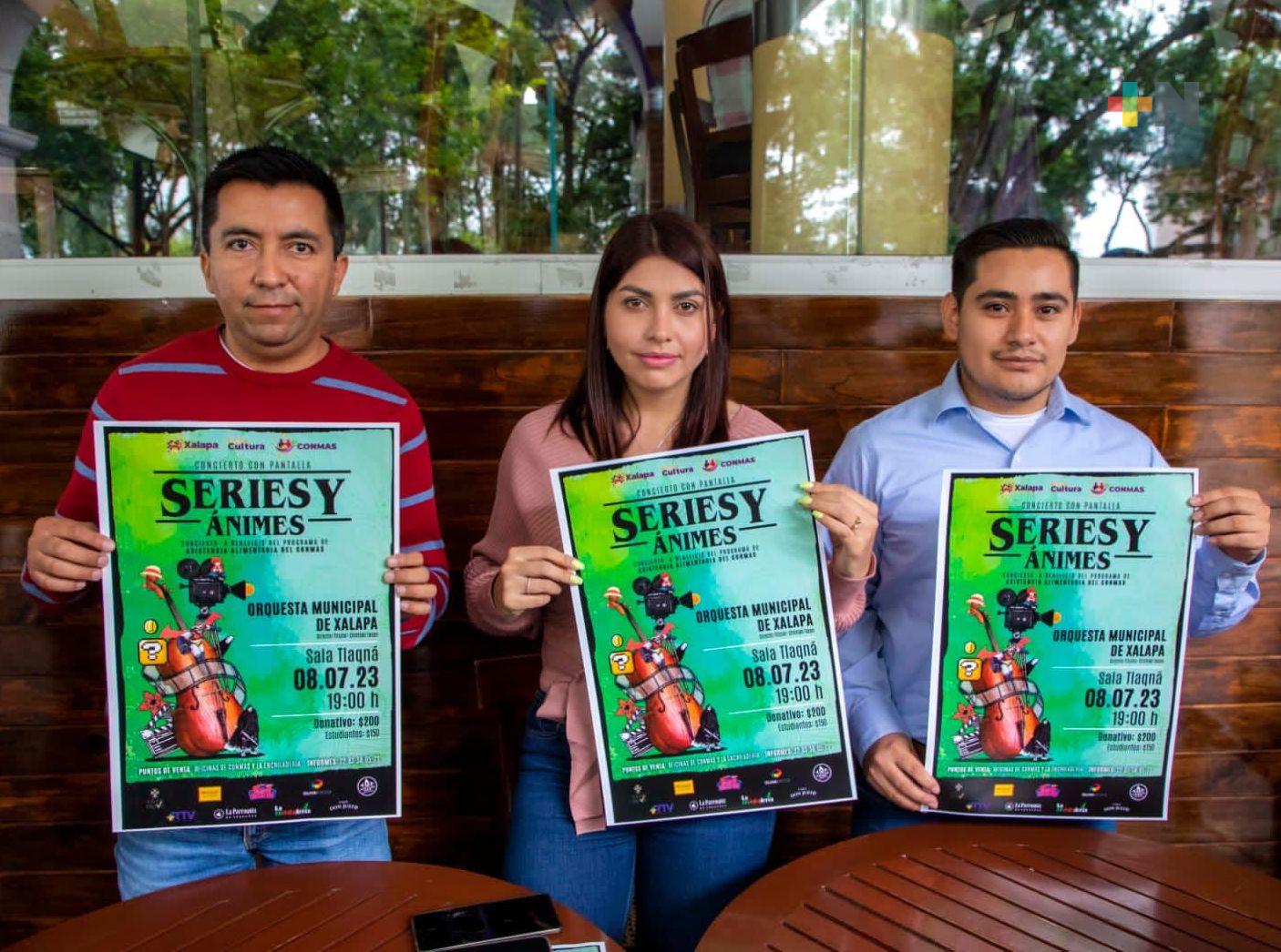 Invita «Conmas» a concierto con causa de la Orquesta Municipal de Xalapa