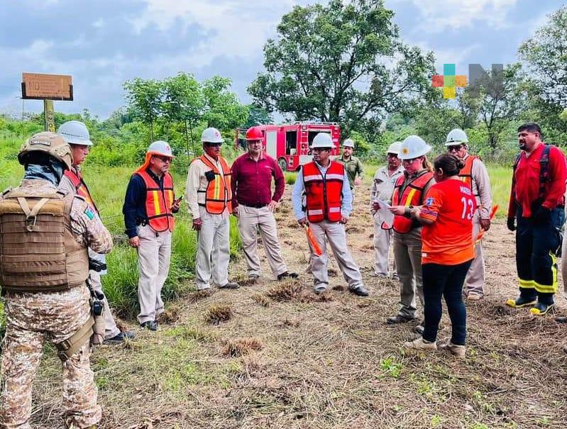 Realiza Pemex simulacro por supuesta fuga de gasolina